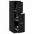 Cabinet de Apotecă Stejar negru 30 x 41 x 118 cm Lemn compozit GartenMobel Dekor