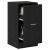 Cabinet de Apotecă Stejar negru 40 x 41 x 77.5 cm Lemn compozit GartenMobel Dekor