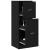 Cabinet de Apotecă Stejar negru 40 x 41 x 118 cm Lemn compozit GartenMobel Dekor