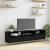 Cabinet TV Stejar negru 150 x 30 x 44.5 cm Lemn compozit GartenMobel Dekor