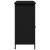 Bufet Stejar negru 100 x 35 x 75 cm Lemn compozit GartenMobel Dekor