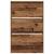 Dulap pentru Încălțăminte cu ușă Lemn vechi 80 x 21 x 125.5 cm GartenMobel Dekor