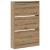 Dulap pentru Încălțăminte stejar artizanal 80 x 21 x 125.5 cm GartenMobel Dekor