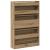 Dulap pentru Încălțăminte stejar artizanal 80 x 21 x 125.5 cm GartenMobel Dekor