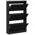 Dulap pentru Încălțăminte Stejar negru 80 x 21 x 125.5 cm GartenMobel Dekor