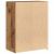 Dulap de birou cu raft Lemn vechi 60 x 32 x 77.5 Lemn compozit GartenMobel Dekor