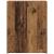 Dulap de birou cu raft Lemn vechi 60 x 32 x 77.5 Lemn compozit GartenMobel Dekor