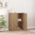 Dulap de birou stejar artizanal 60 x 32 x 77.5 Lemn compozit GartenMobel Dekor