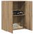Dulap de birou stejar artizanal 60 x 32 x 77.5 Lemn compozit GartenMobel Dekor