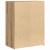 Dulap de birou stejar artizanal 60 x 32 x 77.5 Lemn compozit GartenMobel Dekor