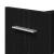 Dulap cu roata Stejar negru 60 x 22 x 79 cm Lemn compozit GartenMobel Dekor