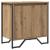Dulap pentru Chiuvetă cu ușă Stejar Artizanal 60 x 35 x 60 cm GartenMobel Dekor