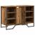 Dulap pentru Chiuvetă Lemn Vechi 91 x 35 x 60 cm Lemn compozit GartenMobel Dekor