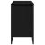 Dulap pentru Chiuvetă cu ușă Stejar Negru 91 x 35 x 60 cm GartenMobel Dekor