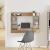 Birou montat pe perete stejar artizanal 105 x 48 x 75 cm GartenMobel Dekor