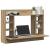 Birou montat pe perete stejar artizanal 105 x 48 x 75 cm GartenMobel Dekor