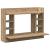 Birou montat pe perete stejar artizanal 105 x 48 x 75 cm GartenMobel Dekor