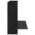 Birou montat pe perete cu raft Stejar negru 105 x 48 x 75 cm GartenMobel Dekor