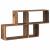 Raft de perete Lemn Vechi 100 x 20 x 53 cm Lemn compozit GartenMobel Dekor