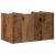 Organizator Birou stejar artizanal 44.5 x 24 x 25 cm GartenMobel Dekor