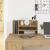 Organizator Birou Stejar negru 44.5 x 24 x 25 cm Lemn compozit GartenMobel Dekor