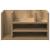 Organizator Birou Stejar negru 44.5 x 24 x 25 cm Lemn compozit GartenMobel Dekor