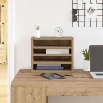 Organizator Birou stejar artizanal 36 x 26 x 29.5 cm GartenMobel Dekor