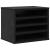 Organizator Birou Stejar Negru 36 x 26 x 29.5 cm Lemn compozit GartenMobel Dekor