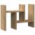 Organizator Birou stejar artizanal 34.5 x 15.5 x 35.5 cm GartenMobel Dekor