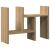 Organizator Birou stejar artizanal 34.5 x 15.5 x 35.5 cm GartenMobel Dekor