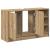Dulap pentru chiuvetă Stejar Artizanal 90 x 29 x 55 cm GartenMobel Dekor