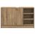 Dulap pentru chiuvetă Stejar Artizanal 90 x 29 x 55 cm GartenMobel Dekor