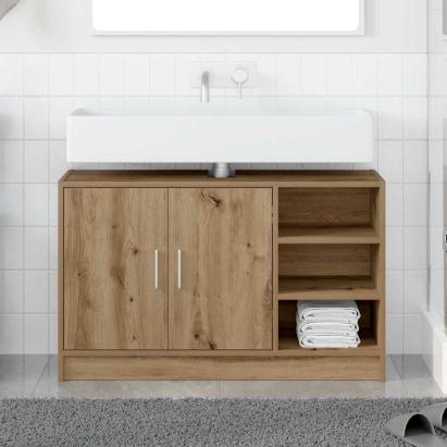 Dulap pentru chiuvetă Stejar Artizanal 90 x 29 x 55 cm GartenMobel Dekor