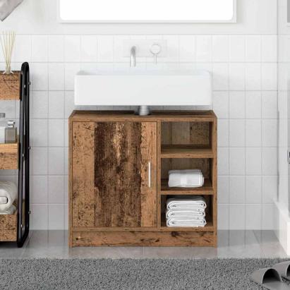 Dulap pentru chiuvetă Lemn Vechi 63 x 29 x 55 cm Lemn compozit GartenMobel Dekor