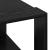 Masă de cafea Stejar negru 51.5 x 51.5 x 30 cm Lemn compozit GartenMobel Dekor
