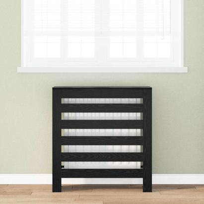 Capac pentru radiator Stejar Negru 78 x 20 x 82 cm GartenMobel Dekor