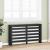 Capac pentru radiator Stejar Negru 149 x 20 x 82 cm GartenMobel Dekor