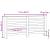 Capac pentru radiator Stejar Negru 175 x 20 x 82 cm GartenMobel Dekor