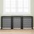 Capac pentru radiator Stejar Negru 205 x 21.5 x 83.5 cm GartenMobel Dekor