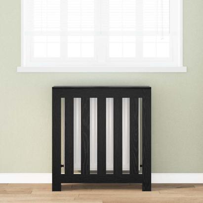 Capac pentru radiator Stejar Negru 78 x 20 x 82 cm GartenMobel Dekor