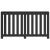 Capac pentru radiator Stejar Negru 149 x 20 x 82 cm GartenMobel Dekor
