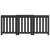 Capac pentru radiator Stejar Negru 205 x 21.5 x 83.5 cm GartenMobel Dekor