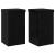Suport pentru plante 2 pcs Stejar negru 10 x 10 x 18 cm GartenMobel Dekor