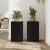 Suport pentru plante 2 pcs Stejar negru 30 x 30 x 50 cm GartenMobel Dekor