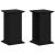Suport pentru plante Stejar negru 33 x 33 x 60 cm Lemn compozit GartenMobel Dekor