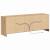 Cabinet TV Maro 139.5 x 34 x 50 cm Lemn compozit GartenMobel Dekor