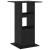 Masă de bar cu raft Stejar Negru 60 x 60 x 100 cm Lemn compozit GartenMobel Dekor