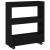 Trolley pentru Depozitare Îngust Stejar Negru 60 x 18 x 70 cm GartenMobel Dekor
