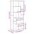 Bibliotecă Stejar negru 67 x 25 x 161.5 cm Lemn compozit GartenMobel Dekor