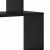 Dulap pentru cărți Negru 70 x 24 x 193.5 cm Lemn compozit GartenMobel Dekor